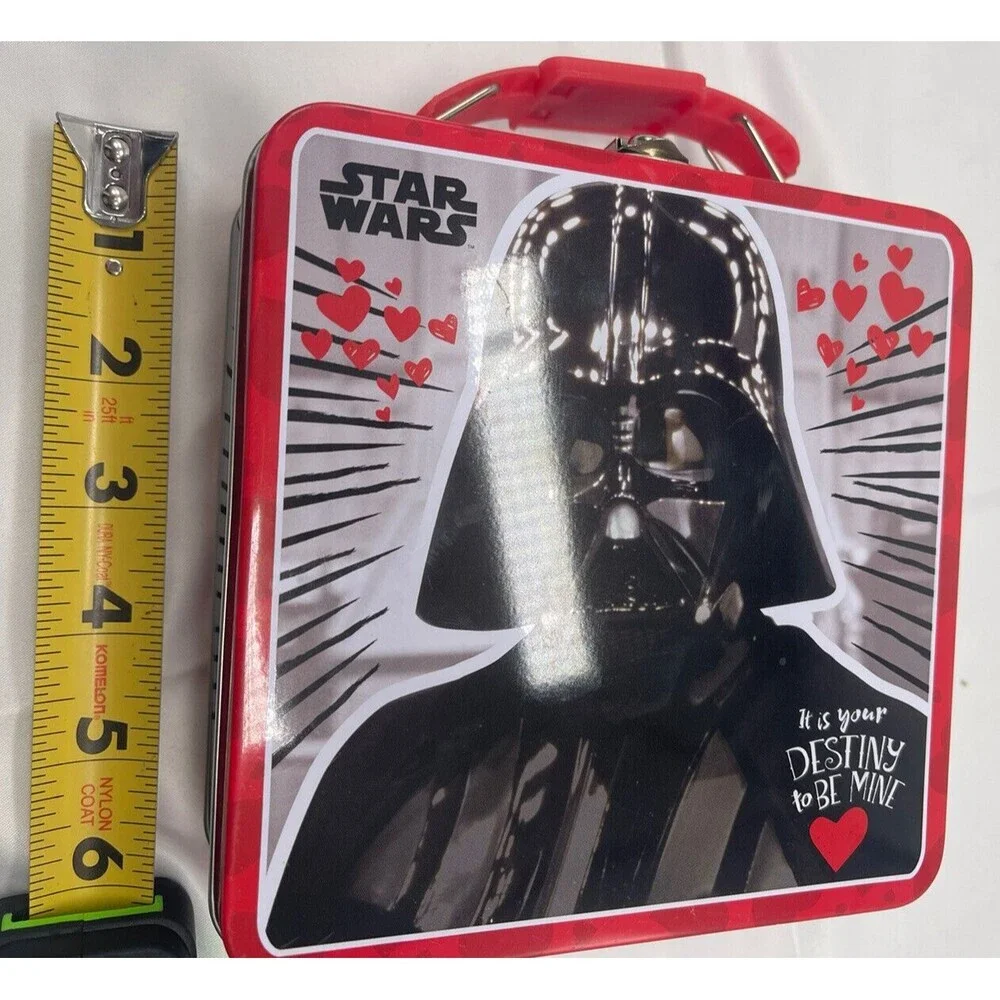 Star Wars Darth Vadar Valentines Day Tin Small Lunch Box  by Tin Box Co.